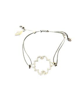 Sequin NYC Cord Bracelet Embellished Adjustable Summer Chic Modern Everyday Wear